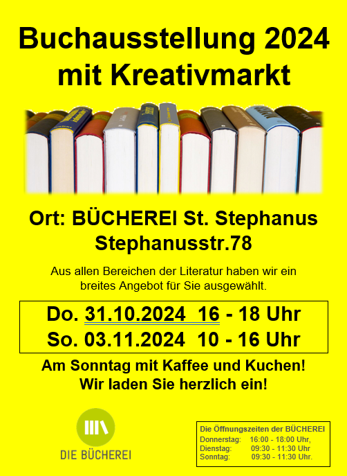 Buchausstellung 2024 (c) Bücherei St. Stephanus